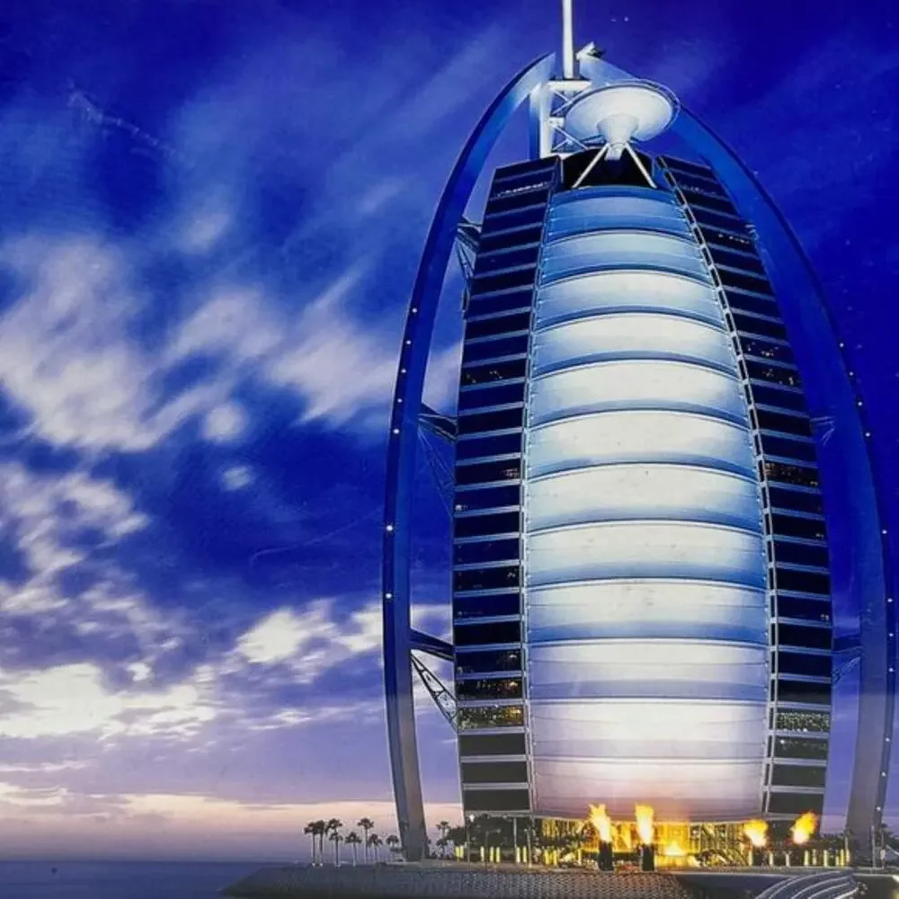 Jigsaw Puzzle Hotel‎ Des Alpes Dubai Collect 500 piece 20.5 x 15
